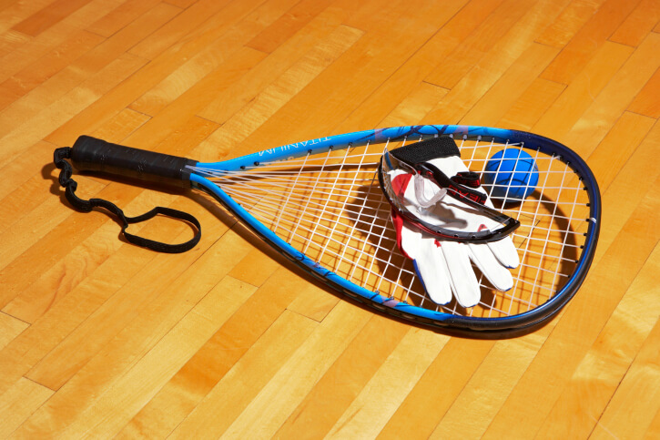 Indoor Turf type of racquetball field at 60 per hour